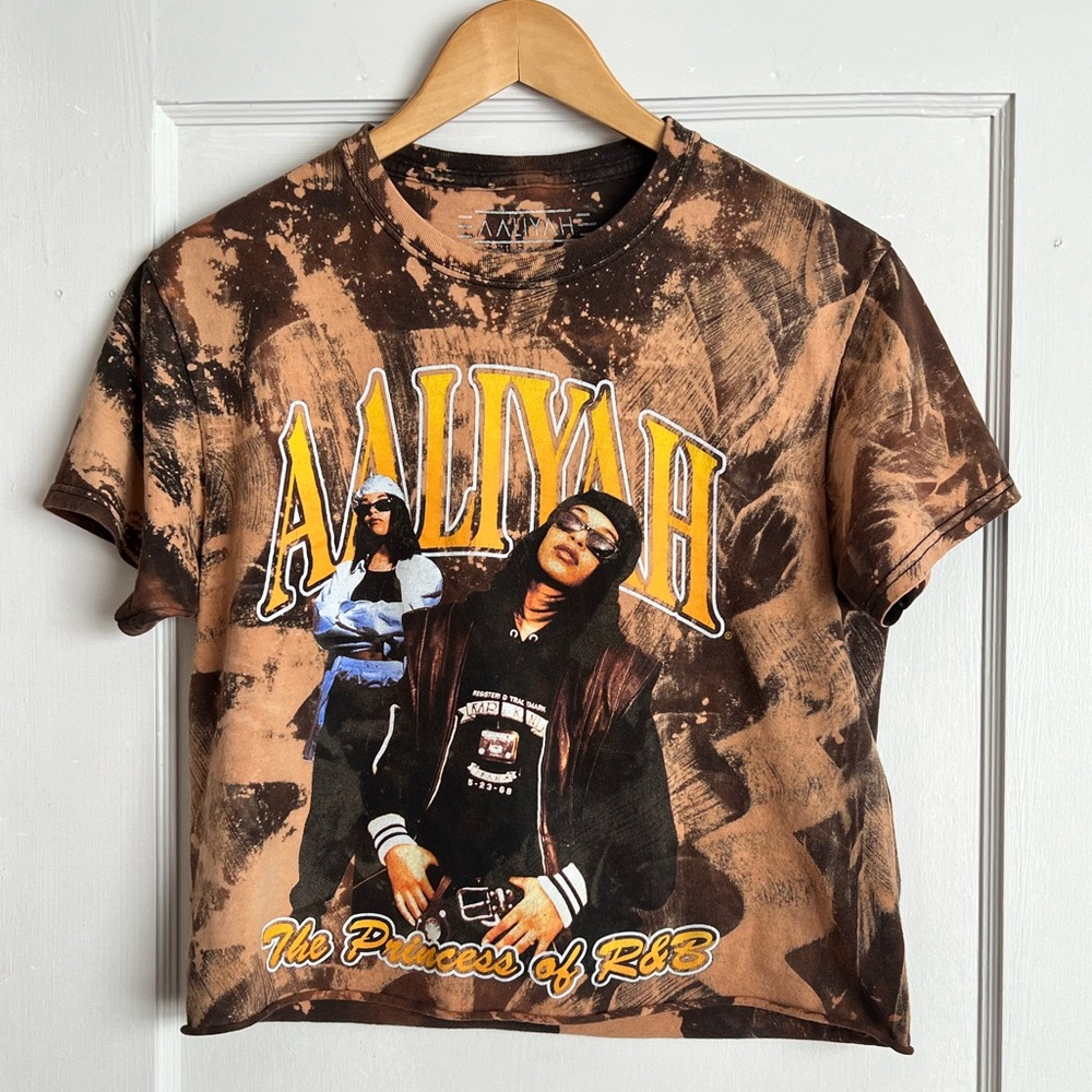 Vintage Aaliyah Official Band Shirt | S/M